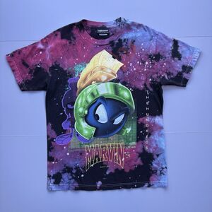 Marvin the Martian x The Hundreds Looney Tunes Space Shirt Men Medium Fits Small